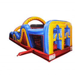 4 1706150014 New Radical Run Inflatable Obstacle Course Red