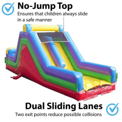 30' Retro Rock Climb Slide