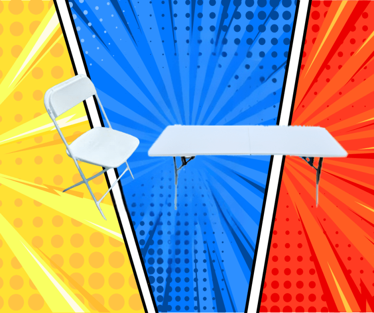 Tables & Chairs Rentals