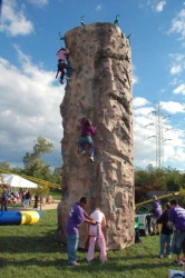 4 Sided Rock Climbing Wall