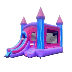 DP5 1775872678 Deluxe Pink Marble Bounce House SL