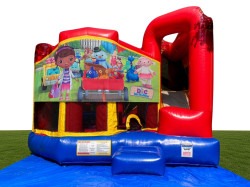 module 5in1 doc mcstuffins 1792838711 Doc McStuffins Module 5 in 1 COMBO Bounce House