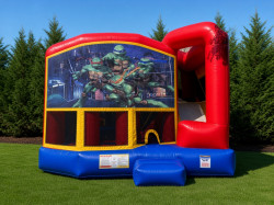 TMNT Module 5 in 1 COMBO Bounce House